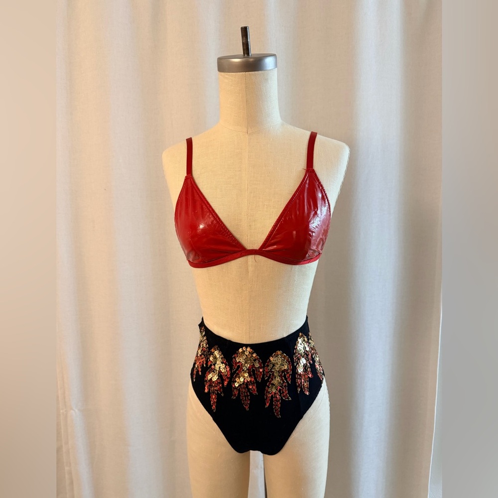 Her Pony Sequin Flame Bottoms